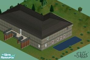 Sims 1 — Nice And Comfortable House by mechem — 3 Bedrooms 1 Bathroom A pool and a patio. A nice starter House For any