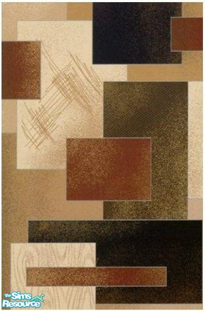 Sims 2 — Modern 10 by Trollsan — You need to download Echo's 3x4 rug for this recolor to work. 
