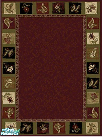 Sims 2 — Modern 7 by Trollsan — You need to download Echo's 3x4 rug for this recolor to work. 
