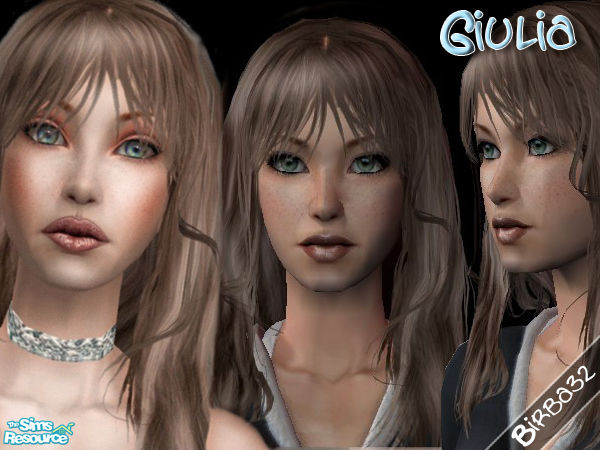 Sims 2 — My avatar sim - Giulia by Birba32 — Some people ask me for her, but I lost this sim when I installed AL :( but I
