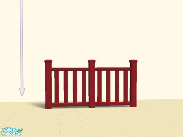 Sims 2 — Mixed batch Recolors Of Wooden Fence - Redwood Wooden Fence by robbyngirl — Here some recolors of the Wooden