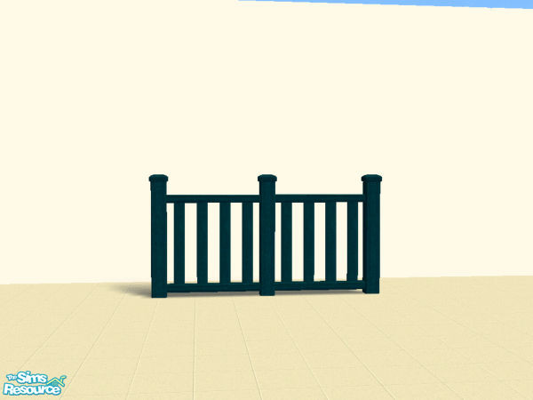 Sims 2 — Mixed batch Recolors Of Wooden Fence - Blue Look Wooden Fence by robbyngirl — Here some recolors of the Wooden