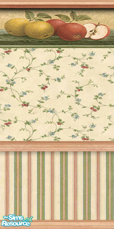 Sims 2 — am_kitchenseries18 by Cruella — For the Apple kitchen theme lover. Can go in your Sims kitchen or dining room.