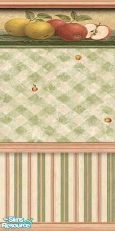 Sims 2 — am_kitchenseries12 by Cruella — For the Apple kitchen theme lover. Can go in your Sims kitchen or dining room.