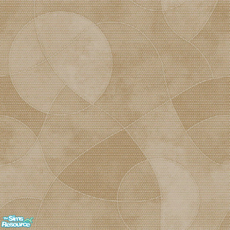 Sims 2 — Muga beige swirls jute carpet by MugaSim — Create a modern living room with organic and warm colours