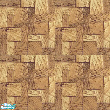 Sims 2 — Mosaic Parquet - Pine by TSR Archive — 