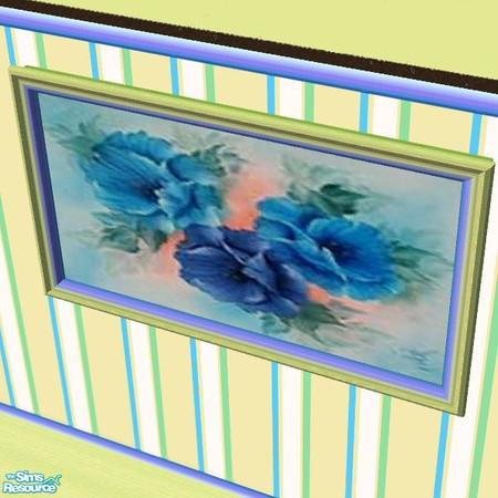 Sims 2 — Tropical Flora Painting by paulajedi — Tropical Flora painting.