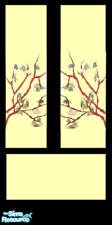 Sims 2 — china wall by bam66 — a touch of orient, have fun!!