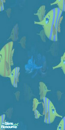 Sims 2 — Wall Tropical Fish by oldmember_No8 — Wall Tropical Fish