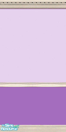 Sims 2 — Lavender Colonial Wall by Outpost_Road — Wallpaper to match the Lavender Colonial Bedroom set.