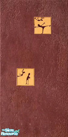 Sims 2 — Ecce homo wall 2 by Helena — -