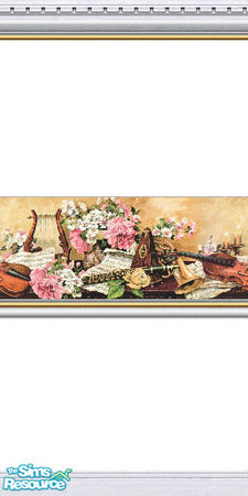 Sims 2 — Music Room by Lorah — Create an elegant music room with this set.