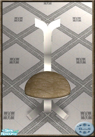 Sims 2 — Leather Seat Cushion - Brown by oldmember_Belles — Part of the Leather Seating Collection. :o)