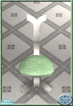 Sims 2 — Leather Seat Cushion - Green by oldmember_Belles — Part of the Leather Seating Collection. :o)
