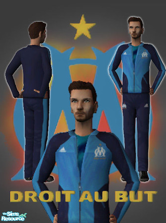 Sims 2 — Olympique Marseille Training by angels_tear — This is a replic of the 2004/05 Olympique Marseille training!