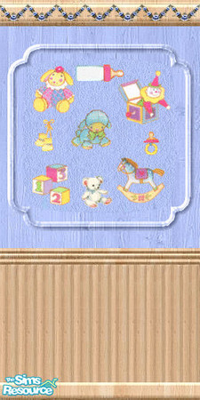 Sims 2 — Country Quilt Nursery set - Light wood f by oldmember_CatLily — part 3 of 4