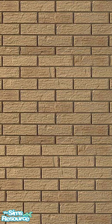 Sims 2 — Tan Brick by Heavenly__Rose — From the Heavenly Rose Collection