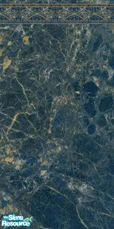 Sims 2 — Marble wall by LittleBeeSims — This wall paper has a matching floor in the floor section.