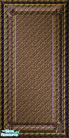 Sims 2 — brown with a pattern by mereltje — none