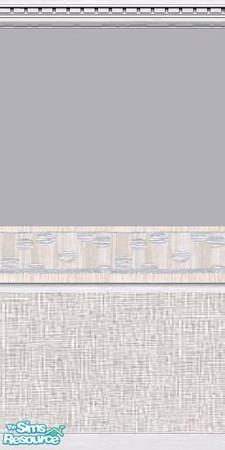 Sims 2 — Barely There Dots by sxylissy83 — A very subtle dot pattern on the border and weave-like design on bottom.