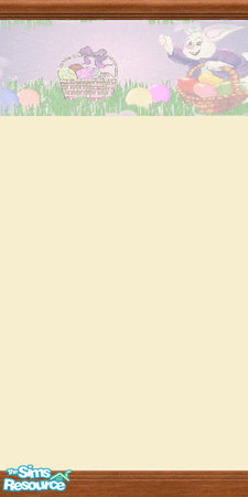 Sims 2 — Easter Bunny by saidar99 — Easter Bunny with Yellow Paint