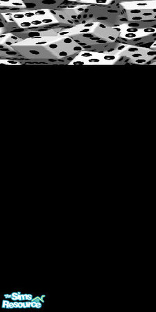 Sims 2 — Dice by saidar99 — Dice border with black paint.