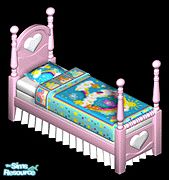 The Sims Resource Hearts Room Bed