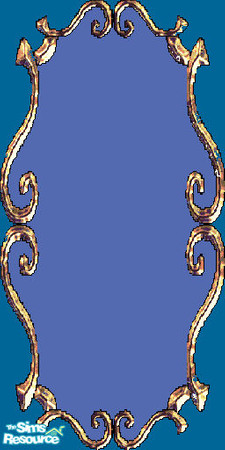 Sims 2 — two tone blue curls by The_Unicorn — -