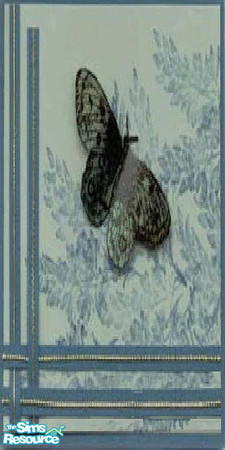 Sims 2 — butterfly blue by The_Unicorn — -