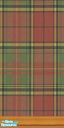 Sims 2 — Red Plaid by Heavenly__Rose — From the Heavenly Rose Collection
