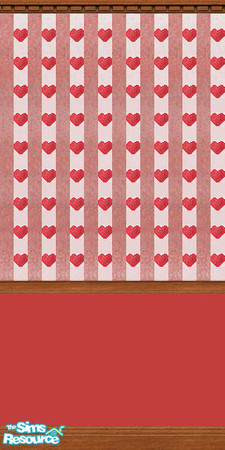 Sims 2 — Valentine Please be Mine by nessylove — A romantic paper for romantic sims