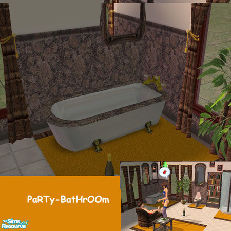 Sims 2 — pArTy BatHrOOm BATH TUB by gbourn — life is fun!!!!
