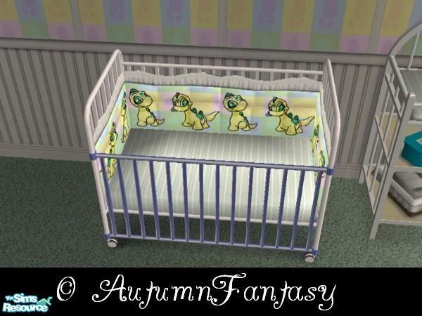 Sims 2 — NeoPets Baby Chomby Crib by AutumnFantasy — I am very sorry if this object came out blue!! I had to switch from