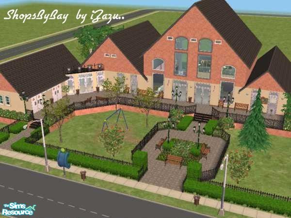 Sims 2 — Shop by Bay Apparel by iZazu — ShopbyBay Line is a chain of stores which will make shopping a pleasure. Each