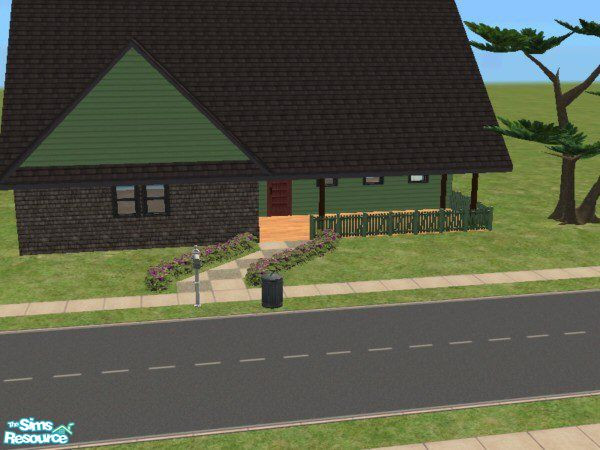 Sims 2 — The Oakly by PaleGothic — This spacious home is great for couples and roommates! With a fairly open floor plan