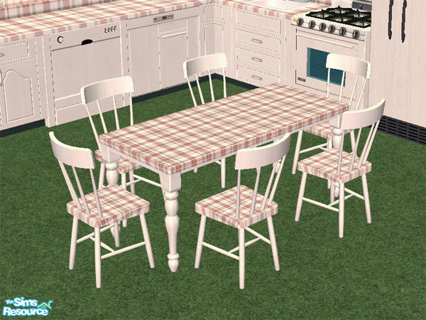 Sims 2 — Country Plaid chair by TSR Archive — Country Plaid chair