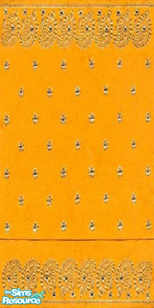 Sims 2 — orange wall by The_Unicorn — -