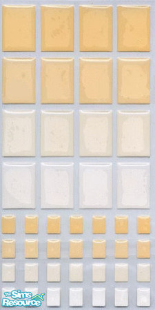 Sims 2 — nature bathroomwall by The_Unicorn — -