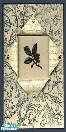 Sims 2 — fiona wall by The_Unicorn — -