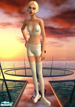 Sims 2 — Retro Teen Shorts & Boots by sgoobysnacks — Retro Teen Shorts & Boots...Looks great with teen retro