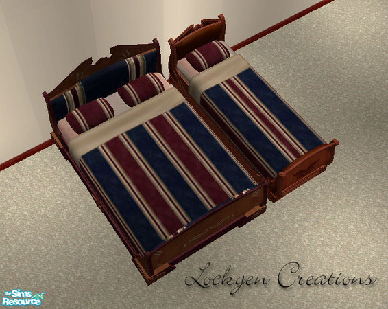 Sims 2 — Sophisticated Mancave - Bedding by lockgen — Part of my Sophisticated Mancave.