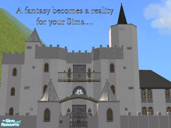 Sims 2 — Princess Lyssa's Castle by ninapinacolada — Partially inspired by Princess Lyssa's castle in the classic fantasy