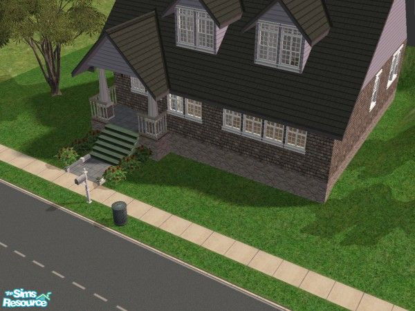 Sims 2 — Same Bungalow by melhob72 — Same bungalow, different materials.