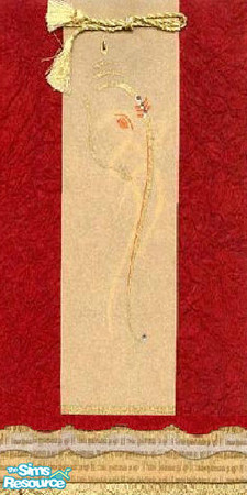 Sims 2 — red papers by The_Unicorn — -