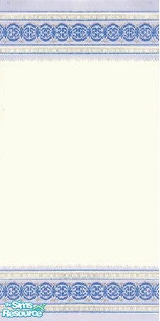 Sims 2 — blue trims by The_Unicorn — -