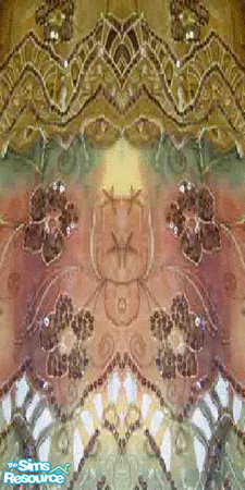 Sims 2 — bathic wall by The_Unicorn — -