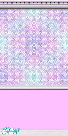 Sims 2 — Pastel Passions Pink Wall by HeavenlyAngel — This is the Pink version wallpaper for the Pastel Passions Nursery