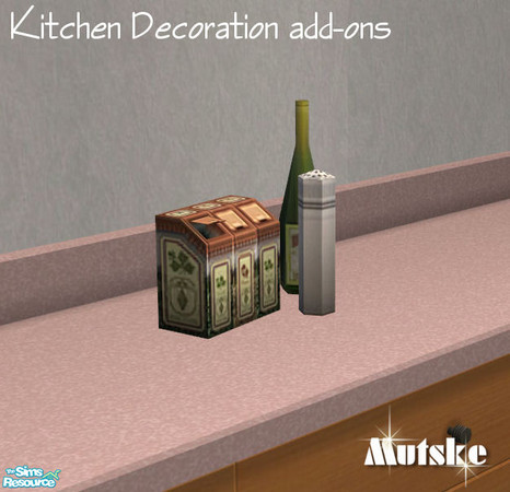Sims 2 — Decorative Community stove 01 by Mutske — Just to decorate your simmies kitchen.