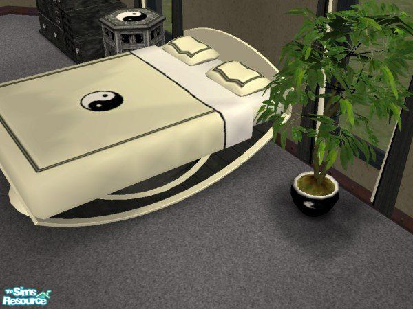 Sims 2 — Yin & Yang Figtree by MandyWhy — This plant is so organic, it can thrive on just solar light and natural tap