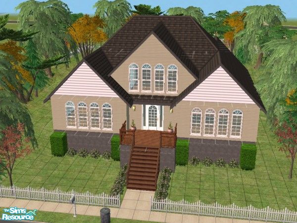 Sims 2 — Woodvale Lodge by matthew_barger — This charming elevated 3 bedroom home is guranteed to suit the average